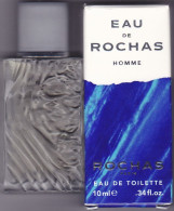 Miniature Vintage Parfum - Rochas - EDT - Eau De Rochas Homme - Pleine Avec Boite 10ml - Miniaturen Flesjes Heer (met Doos)