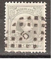 NVPH Nederland Netherlands Pays Bas Niederlande Holanda 38 Amsterdam Puntstempel 5 ; Wilhelmina 1891 - Oblitérés