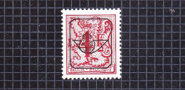 1980 Nr PRE809P4 ** Postfris,Heraldieke Leeuw.4fr. - Typos 1967-85 (Löwe Und Banderole)