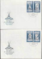 DDR 1989, FDC Unused, Ceramics - 1981-1990