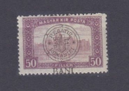1919 Hungary New Romania 37 I Overprint - Hungary # 200 - Unused Stamps