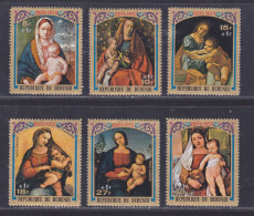 BURUNDI N°  580 à 582, A316 à 318 ** MNH Neufs Sans Charnière, TB (D6560) Noël, Tableaux Religieux, Surchargés -1973 - Nuevos