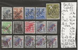 TIMBRE D ALLEMAGNE BERLIN 1948 Nr VOIR SUR PAPIER  AVEC TIMBRES  COTE 237.70 € - 1922-1923 Emissions Locales