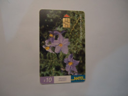 URUGUAY   USED  CARDS  FLOWERS PLANTS - Flowers