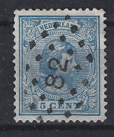 NVPH Nederland Netherlands Pays Bas Niederlande Holanda 35 CANCEL NIJMEGEN Puntstempel 82; Wilhelmina 1891 - Usati