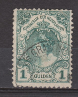 NVPH Nederland Netherlands Pays Bas Niederlande Holanda 77 Used ;  Wilhelmina 1899 - Usati