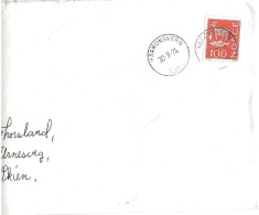 Norway 1974 Cover With Cancellation    30.9.74 - Covers & Documents