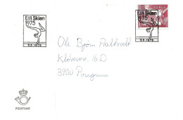 Norway 1975 Cover With Special  Cancellation "EM Skien 1974"  Cancelled On Mi 701  -    3.5.75 - Brieven En Documenten
