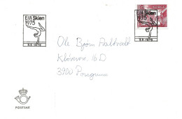 Norway 1975 Cover With Special  Cancellation "EM Skien 1974"  Cancelled On Mi 701  -    3.5.75 - Lettres & Documents