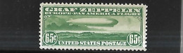 ETATS - UNIS    1930  Zeppelin Poste Aérienne Cat Yt N° 13  N * MLH - 1b. 1918-1940 Nuevos