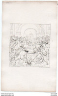 3v88Gt   Dessin Eau Forte Cornélis Van Haarlem Scéne De Massacre Enfants Par Abraham Lion Zeelander - Etchings