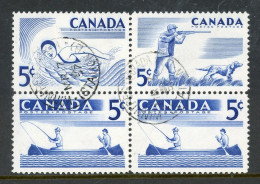 Canada USED 1957 "Recreation Sports" - Used Stamps