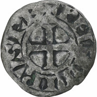 France, Philippe II, Denier, 1180-1223, Saint-Martin De Tours, Argent, TB - 1180-1223 Philipp II. August 