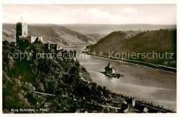 73810451 Caub Kaub Rhein Burg Gutenfels Mit Der Pfalz  - Kaub