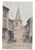 SAINT GERMAIN LAVAL - 42 - CPA COLORISEE - L'Eglise - TOUL 1 - - Saint Germain Laval