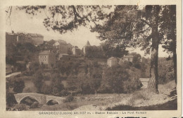 8677 CPA Grandrieu ( Gandrieux ) - Le Pont Romain - Gandrieux Saint Amans