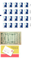 Israel Lot - Sheet & Booklet Herzl 2007 Railways 1992 - Brieven En Documenten