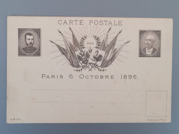 Carte Postale 1896 , PAX - Kartenbriefe