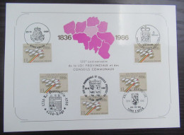 2231 'Loie Provinciale' Met Alle Eerstedagafstempelingen - Commemorative Documents