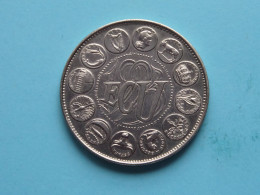 1993 ECU - EUROPA ( Voir / See Scan ) +/- 31 Gr. / 4 Cm. ( Cu/Ni ) - Pièces écrasées (Elongated Coins)