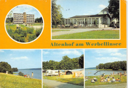 Altenhof (Kr. Eberswalde) FDGB-Urlauberwohnheim Blick Auf Den Werbellinsee FDGB-Erholungsheim „Strandpavillon (791) - Eberswalde