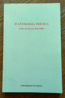 LIBRO II Antología Poética (Aula De Poesía, 1998-2000)  Año De Publicación: 2000   Idioma: Español   ISBN-13: 9788483711 - Poésie