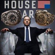 HOUSE OF CARDS - ANELLO RING IN COLORE ARGENTATO O DORATO - PRENDI IL POTERE IN AMANO - ARTICOLO NUOVO - Rings