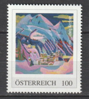 Österreich Personalisierte BM Kunst Ernst Ludwig Kirchner Davos Im Winter ** Postfrisch - Timbres Personnalisés