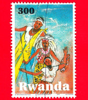 RWANDA  - Usato - 2010 - Arte E Cultura - Danza - People Dancing - 300 - Used Stamps