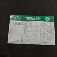 Calendarietto 1980. Totocalcio. Calcio Serie A E B. . Condizioni Eccellenti. Plastificato. - Petit Format : 1971-80