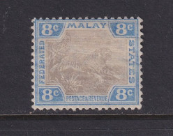 Malaya - Federated States, Scott 30a (SG 41b), MHR - Federated Malay States