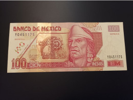 Billete De México De 100 Pesos, Año 2008, AUNC - Mexiko