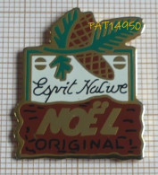 PAT14950 NOEL ORIGINAL  ESPRIT NATURE  POMME DE PIN - Christmas