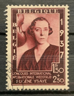 België, 1937, Nr 457A-V, Gestempeld - 1931-1960