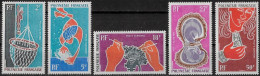 POLYNESIE FRANCAISE - HUITRE PERLIERE - PA 34 A 38 - NEUF** MNH - Ungebraucht