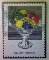 United States, Scott #5794, Used(o), 2023, Lichtenstein: Still Life, (63¢) - Used Stamps