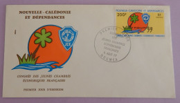 NOUVELLE CALEDONIE FDC YT 413  ANNÉE 1977 - FDC