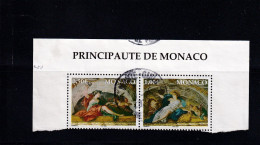 MONACO 2002 : OBLITERES  Y/T  N° 2373 2374  DU BF 87 - Gebraucht