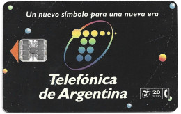 Phonecard - Argentina, New Logo 1, Telefónica, N°1092 - Argentine
