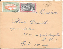 Lettre  Guadeloupe Basse Terre 1936 - Brieven En Documenten