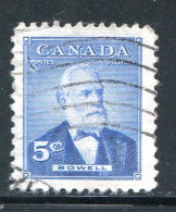 CANADA- Y&T N°277- Oblitéré - Oblitérés