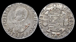 Southern Netherlands Brabant Filips II Filipsdaalder 1590 - 1556-1713 Países Bajos Españoles