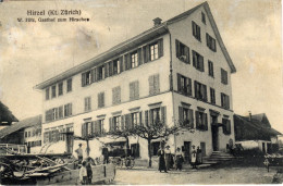 Hirzel Gasthaus Zum Hirschen Besitzer W. Hitz - Hirzel