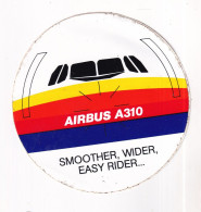 Autocollant Avion -  AIRBUS A310 SMOOTHER,WIDER EASY RIDER... - Aufkleber