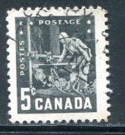 CANADA- Y&T N°300- Oblitéré - Oblitérés