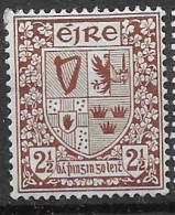 Ireland Mh* (8,50 Euros) 1923 (first Watermark) - Neufs