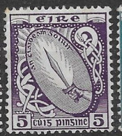 Ireland Mh* (80 Euros) 1923 (first Watermark) Fault: One Stain Dot On Gum - Neufs