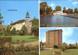 72551680 Torgau Schloss Hartenfels Schwimmbad Hochhaus Eilenburger Strasse Torga - Torgau