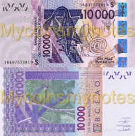 WEST AFRICAN STATES, GUINEA BISSAU, 10000, 2016, Code S, Pick 918Sp, UNC - West-Afrikaanse Staten