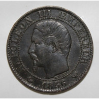 GADOURY 152 - CINQ CENTIMES 1856 W Lille NAPOLEON III - ANCRE - KM 777 - TTB+ - 5 Centimes